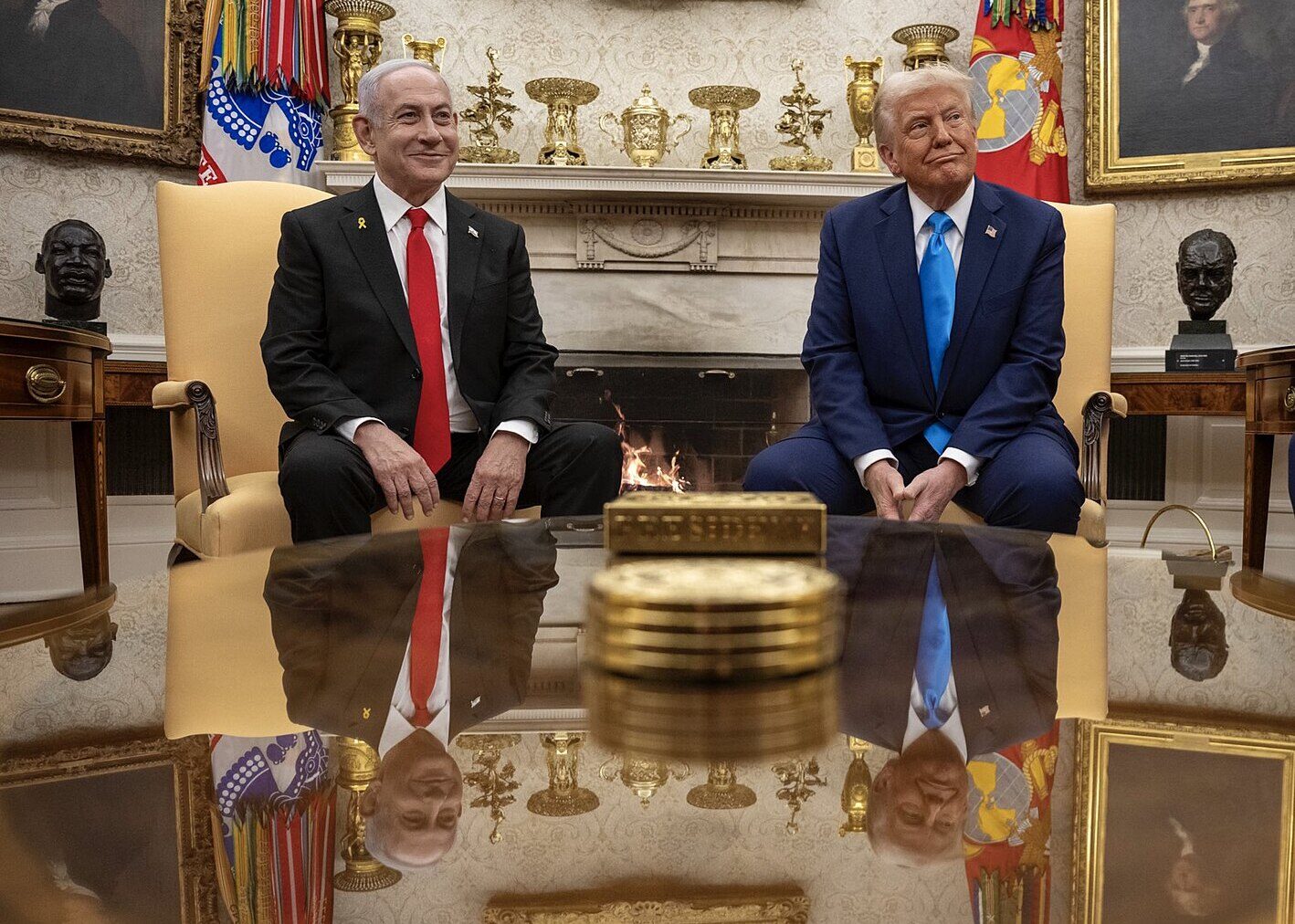 realty-donald_trump_and_benjamin_netanyahu_at_white_house_2025_4, 5626108,
